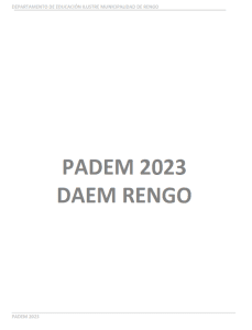 PADEM 2023 DAEM Rengo